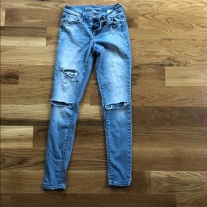 Old navy rockstar mid rise jeans